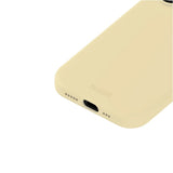 Holdit iPhone 17 Soft Touch Silikon Deksel - Butter Yellow