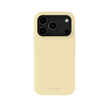 iPhone 18 Pro / 17 Pro Holdit Soft Touch Silikon Deksel - Butter Yellow