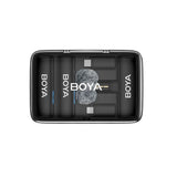 BOYA BOYALINK Trådløst Mikrofon Sett m. Lightning / USB-C / 3.5mm Minijack - Svart
