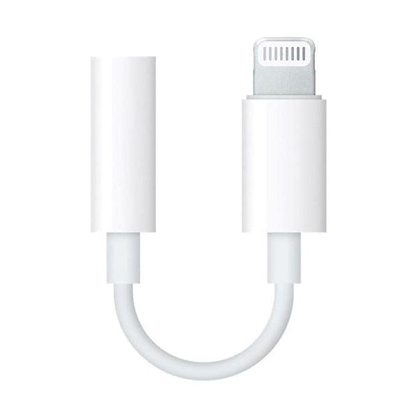 Original Apple Lightning til 3.5 mm Jack-Mellemstik til Hodetelefoner