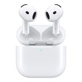 Apple AirPods 4 med Aktiv Støyreduksjon In-Ear Headset med Trådløs Ladeveske - Hvit