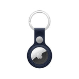Originalt Apple AirTag 1. & 2. Gen. FineWoven Deksel med Nøkkelring - Deep Blue (MA7H4ZM/A)