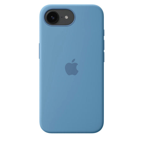 Original Apple iPhone 17e / 16e Silikondeksel - Winter Blue (MD3Q4ZM/A)