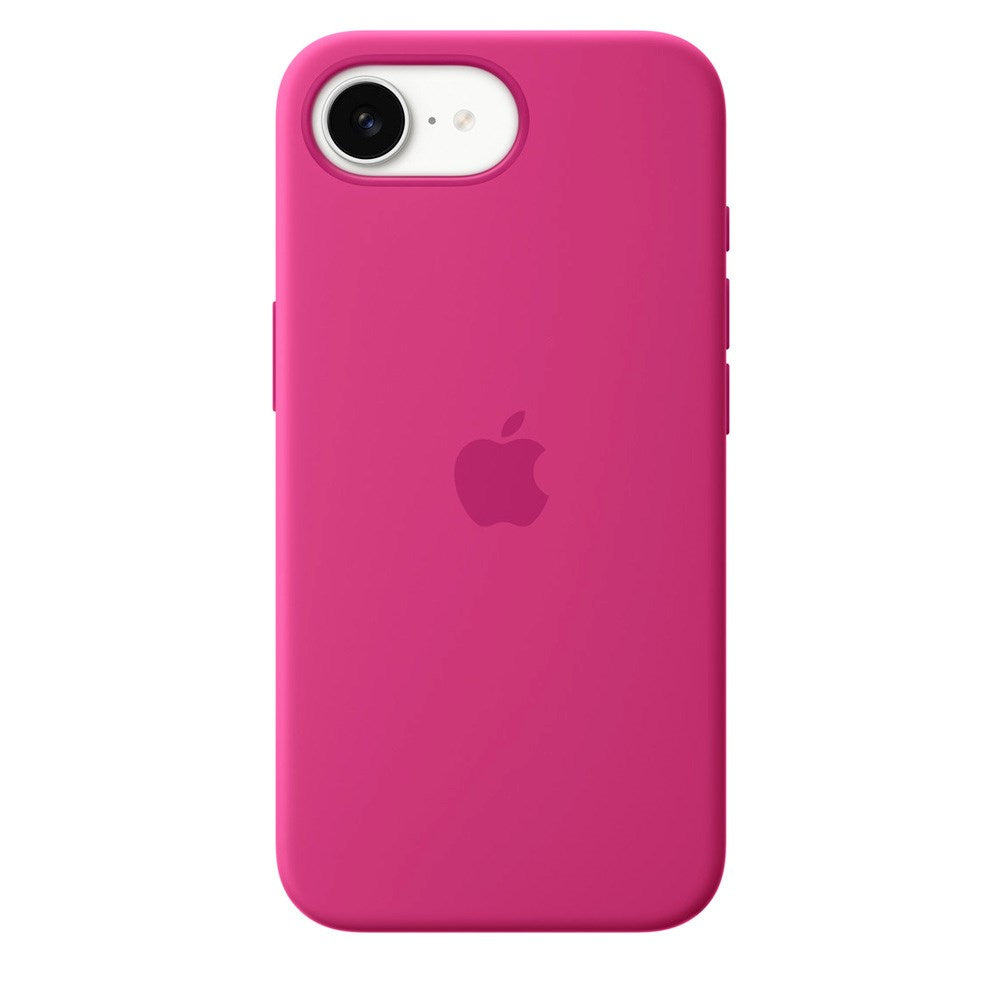 Original Apple iPhone 17e / 16e Silikondeksel - Fuchsia (MD3W4ZM/A)