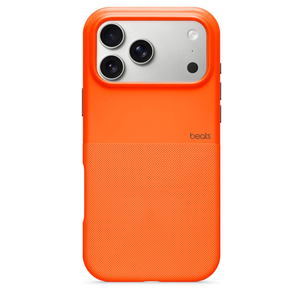 Original Apple Beats iPhone 17 Pro Max Rugged Deksel - MagSafe Kompatibel - Sierra Orange