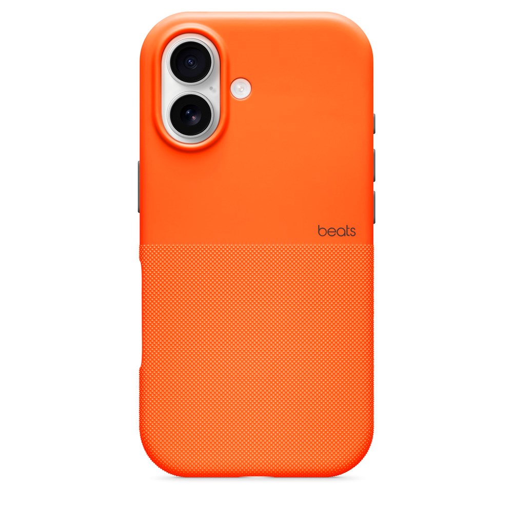 Original Apple Beats iPhone 17 Rugged Deksel - MagSafe Kompatibel - Sierra Orange