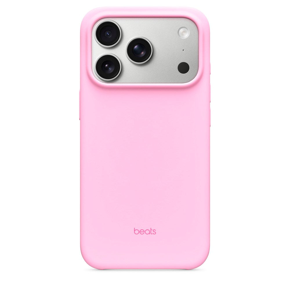 Original Apple Beats iPhone 17 Pro Deksel - MagSafe Kompatibel - Pebble Pink