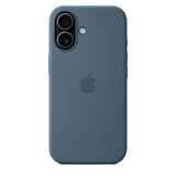 Original Apple iPhone 17 Silicone Case - MagSafe Kompatibel - Anchor Blue (MGEW4ZM/A)