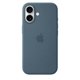 Original Apple iPhone 17 Silicone Case - MagSafe Kompatibel - Anchor Blue (MGEW4ZM/A)