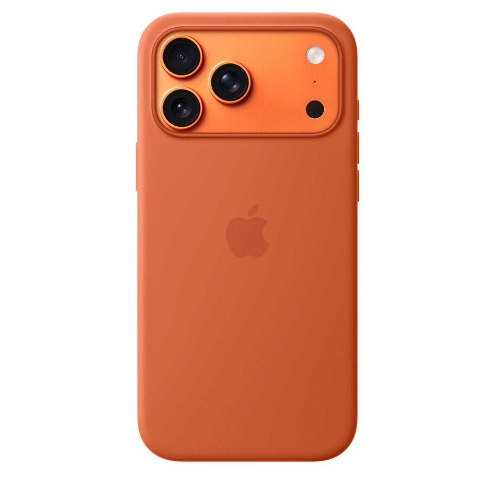 Original Apple iPhone 17 Pro Max Silicone Case - MagSafe Kompatibel - Terra Cotta (MGFQ4ZM/A)