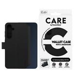 CARE by PanzerGlass Samsung Galaxy A35 (5G) Feature Wallet Case med Stativfunksjon - Svart