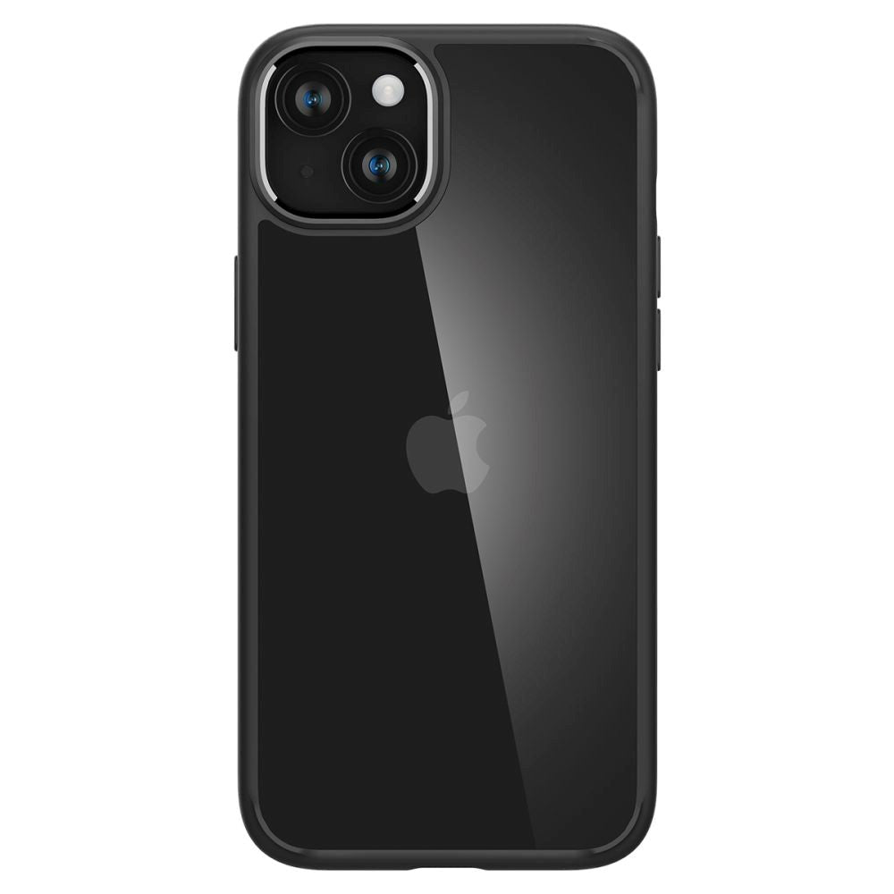 iPhone 15 Plus Spigen Ultra Hybrid Deksel - Gjennomsiktig / Svart