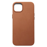Mujjo iPhone 14 Plus Leather Deksel - MagSafe Kompatibel - Brun