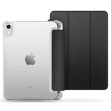 iPad 11" (2025) / iPad 10.9" (2024/2022) Tech-Protect SC Hybrid Tri-fold Deksel - Svart / Gjennomsiktig