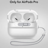 ESR AirPods Pro (1. & 2. Gen.) HaloLock Pulse Deksel - MagSafe Kompatibel - Hvit