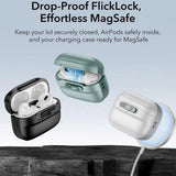 ESR AirPods Pro (1. & 2. Gen.) HaloLock Pulse Deksel - MagSafe Kompatibel - Grønn