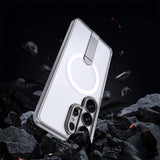 Samsung Galaxy S26 Ultra Hurtel Hybrid Armor X Deksel m. Kickstand – MagSafe Kompatibel – Gjennomsiktig