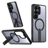 Samsung Galaxy S26 Ultra Hurtel Hybrid Armor X Deksel m. Kickstand – MagSafe Kompatibel – Svart