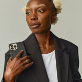 iPhone 13 Pro Max Trunk Ekte Skinn Deksel - Brun