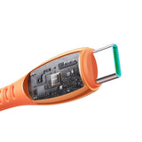 Joyroom 60W USB-C til USB-C Kabel - 1.2m - Oransje