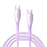 Joyroom 60W USB-C til USB-C Kabel - 1.2m - Lilla