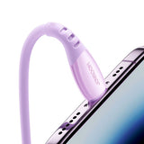 Joyroom 60W USB-C til USB-C Kabel - 1.2m - Lilla