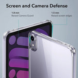 iPad Mini (2024 / 2021) ESR Hybrid Deksel med Kickstand - Gjennomsiktig / Grå