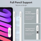 iPad Mini (2024 / 2021) ESR Hybrid Deksel med Kickstand - Gjennomsiktig / Grå