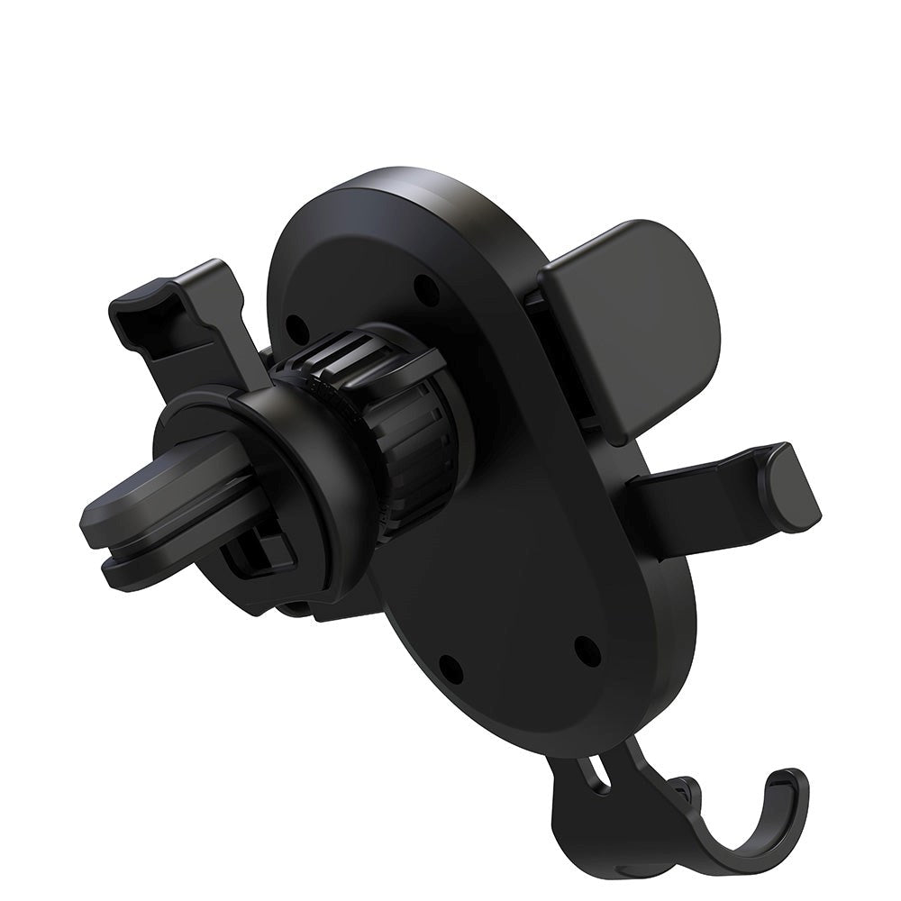 XO C60 Mobiltelefonholder til Bil - Dashbord og Ventilasjonssystem - Max Mobil: 60 - 93mm - Svart