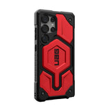 Samsung Galaxy S25 Ultra UAG MONARCH Pro Series Deksel - MagSafe Kompatibel - Rød / Svart