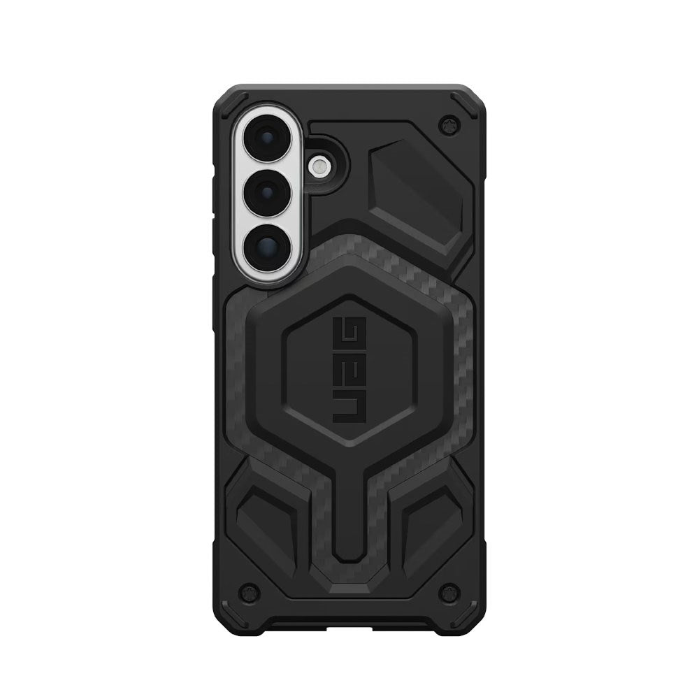 Samsung Galaxy S26+ (Plus) UAG Monarch Pro Carbon Hybrid Deksel – MagSafe Kompatibel – Svart