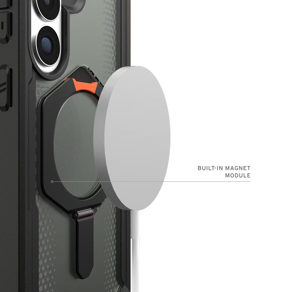 Samsung Galaxy S26+ (Plus) UAG Plasma XTE Deksel - MagSafe Kompatibel - Svart / Oransje