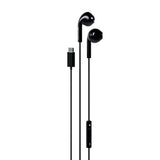 Happy Plugs Hodetelefoner med USB-C – In-Ear – Svart