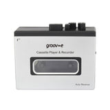 Groov-e PS530SR Kassettspiller med Bluetooth / Høyttalerfunksjon - Svart / Grå