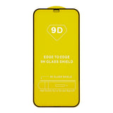 Samsung Galaxy S22 Unipha Herdet Glass - Full Fit Skjermbeskytter - Gjennomsiktig / Svart Kant