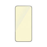 iPhone 15 Plus / 16 Plus PanzerGlass Ultra Wide Fit Skjermbeskyttelse m. EasyAligner - Anti-Reflective - Anti-Blue Light - Diamond Strength - Gjennomsiktig / Svart Kant