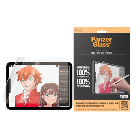 PanzerGlass Graphicpaper Skjermbeskyttelsesfilm - iPad Air 11" (2026 / 2025 / 2024)/iPad 11" (2025) / iPad 10.9" (2024/2022) - Gjennomsiktig