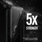 iPhone 15 / 16 PanzerGlass Ultra Wide Fit Ceramic Skjermbeskyttelse m. EasyAligner - Svart Kant