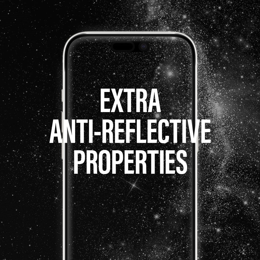 iPhone 15 / 16 PanzerGlass Ultra Wide Fit Ceramic Skjermbeskyttelse m. EasyAligner - Svart Kant