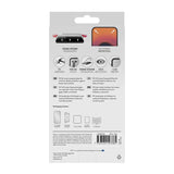 iPhone 18 Pro Max / 17 Pro Max / 16 Pro Max X2O Full Screen Skjermbeskytter i Herdet Glass - Gjennomsiktig / Svart Kant