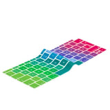 Philbert MacBook Air 13" (2018-2019) Keyboard Deksel m. Dansk Tastatur - Regnbue