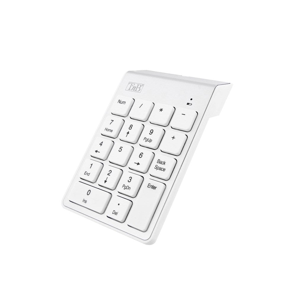 T'NB Trådløst Numerisk Tastatur - Hvit