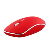 T'NB Ruby Series Trådløs USB-A-mus m. Silent Click - Rød