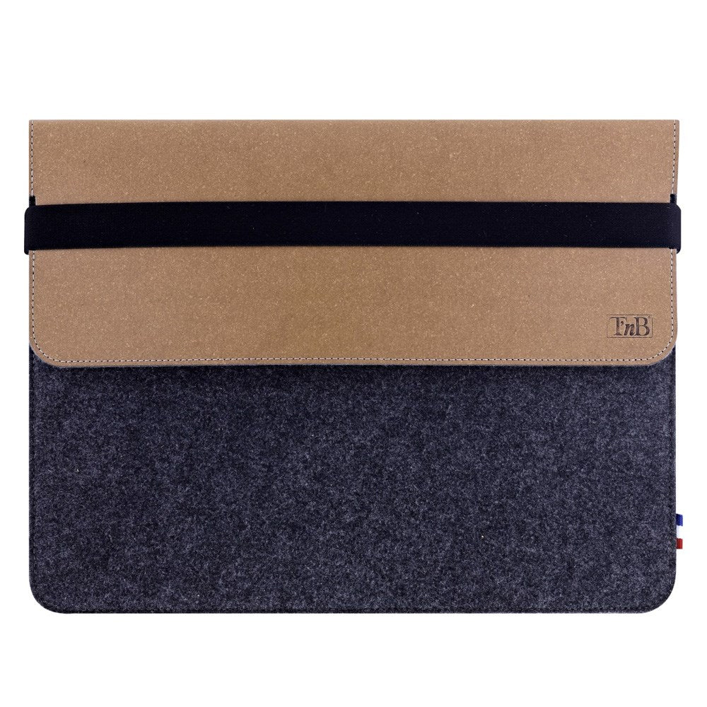 T'NB Laptop Sleeve 13-14" - Brun / Grå