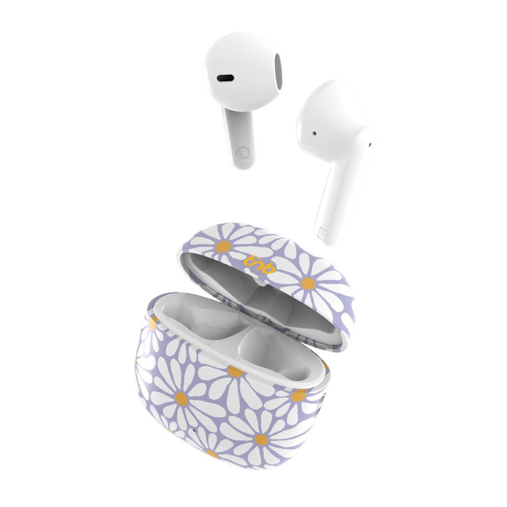T'NB EXCLUSIV' Trådløse In-Ear Hodetelefoner m. Ladeetui - Flower