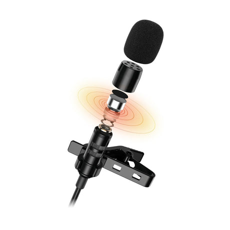 T'NB INFLUENCE - USB-C Kabelmikrofon - 2m - Svart