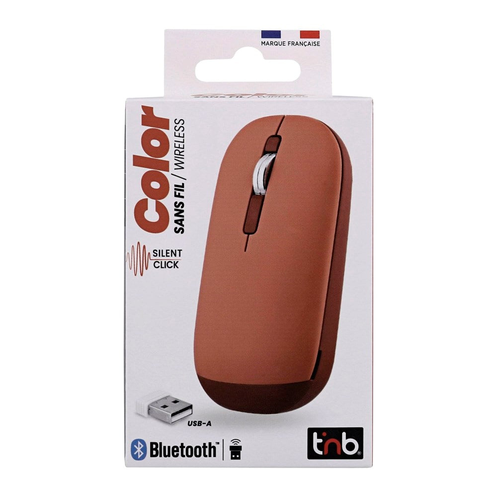 T'NB Trådløs Bluetooth Mus m. Fingerrem - Rød