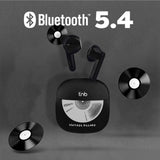 T'NB ORIGIN Trådløse In-Ear Hodetelefoner med Ladeetui - Vinyl Design