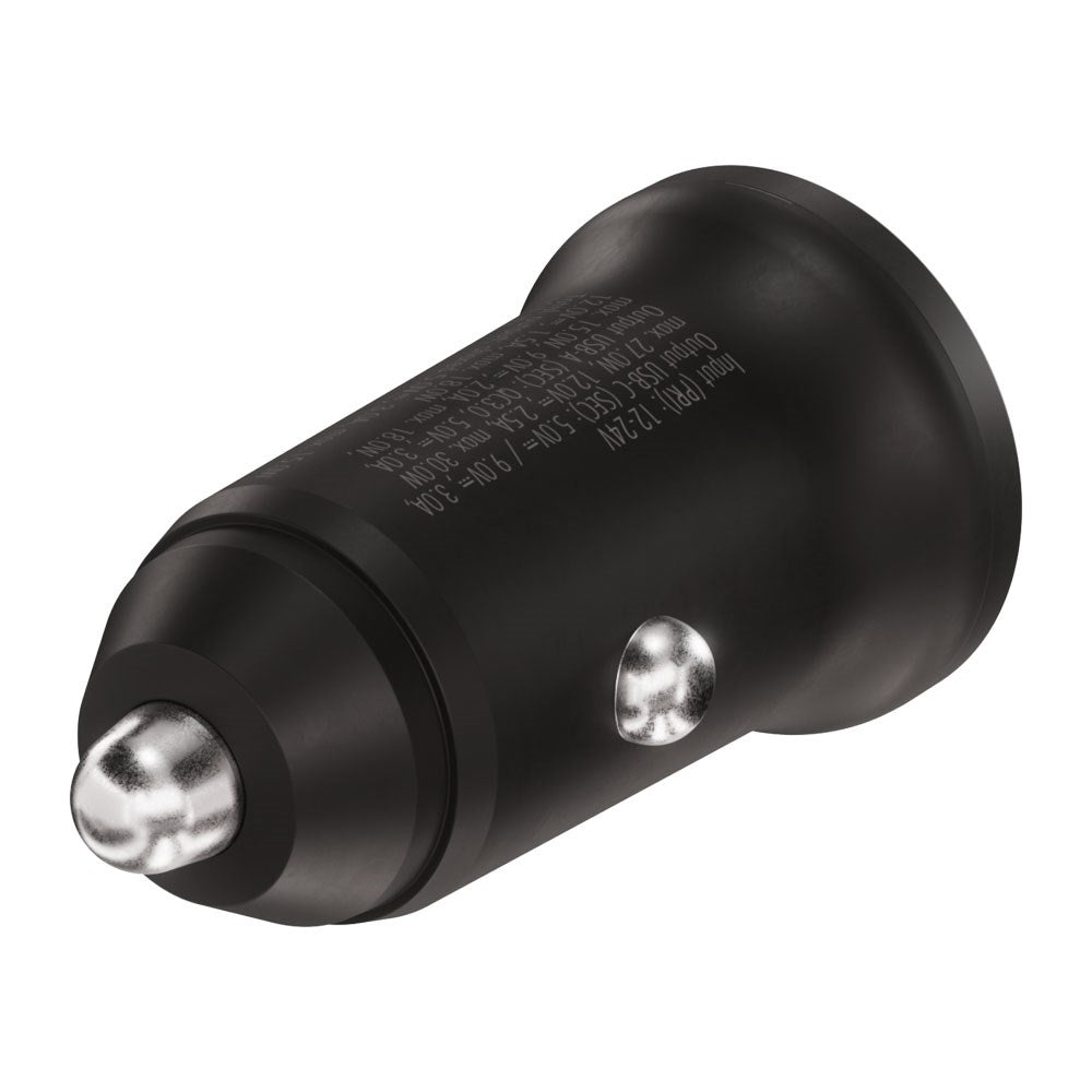 X2O 30W Dobbel Billader USB-A & USB-C - Svart