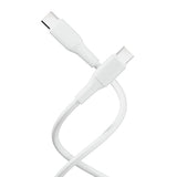 X2O Superflex 60W USB-C til USB-C Kabel - 1.5m - Hvit